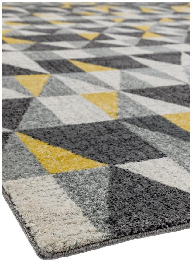 Product photograph of Asiatic Nova Nv01 Flag Yellow Rug from Choice Furniture Superstore.