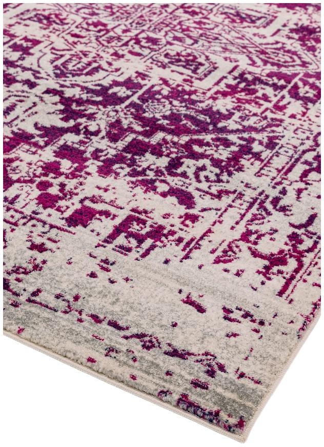 Product photograph of Asiatic Nova Nv08 Antique Fuchsia Rug from Choice Furniture Superstore.