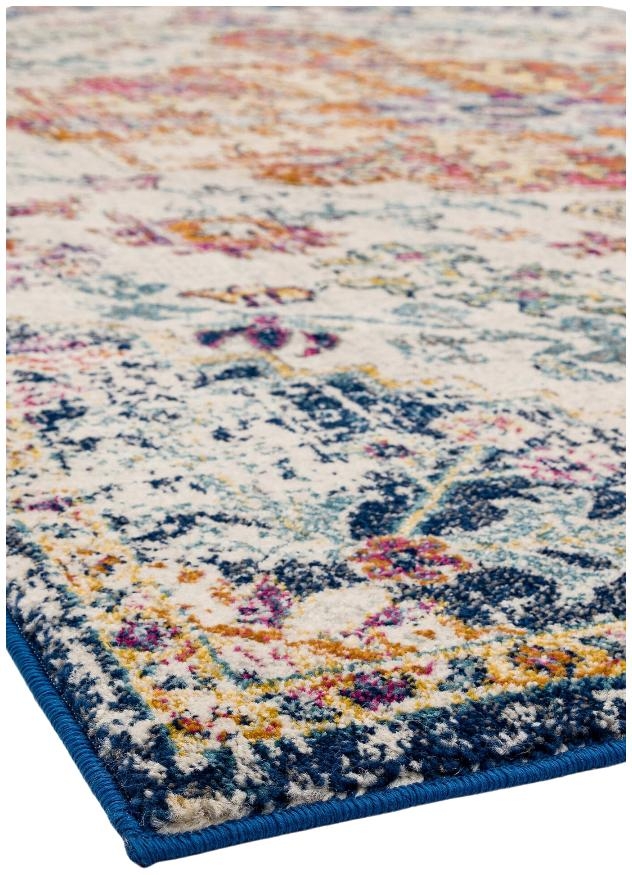 Product photograph of Asiatic Nova Nv12 Medallion Multi Coloured Rug from Choice Furniture Superstore.