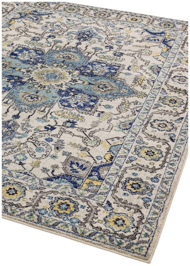 Product photograph of Asiatic Nova Nv25 Persian Blue Rug from Choice Furniture Superstore.