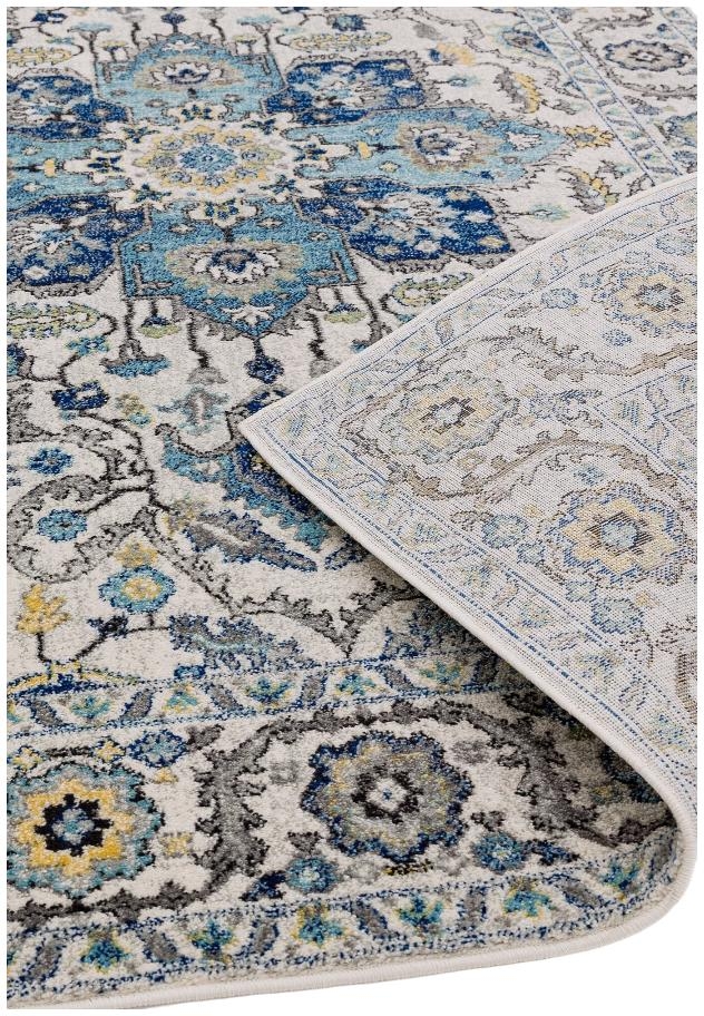 Product photograph of Asiatic Nova Nv25 Persian Blue Rug from Choice Furniture Superstore.