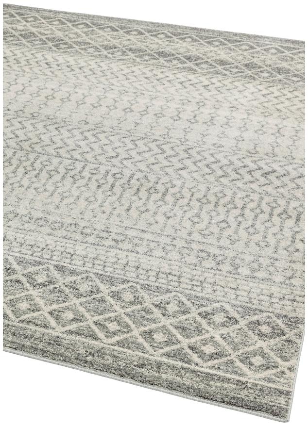 Product photograph of Asiatic Nova Nv35 Aztec Grey Rug from Choice Furniture Superstore.