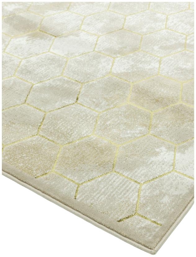 Product photograph of Asiatic Quantum Qu05 Honeycomb Rug - 80cm X 120cm from Choice Furniture Superstore.