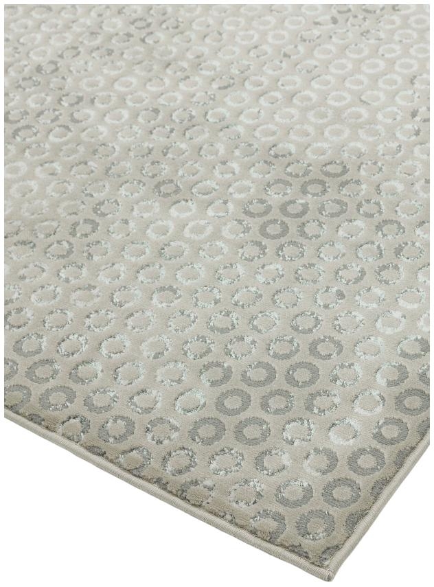 Product photograph of Asiatic Quantum Qu06 Rings Multi Coloured Rug - 80cm X 120cm from Choice Furniture Superstore.