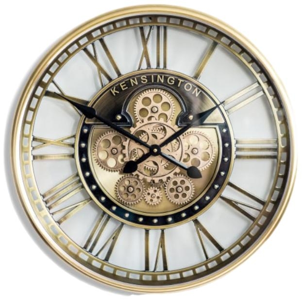 Product photograph of Kensington Wall Clock - 54cm X 54cm from Choice Furniture Superstore.