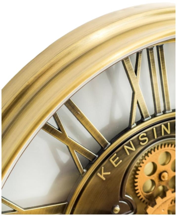 Product photograph of Kensington Wall Clock - 54cm X 54cm from Choice Furniture Superstore.