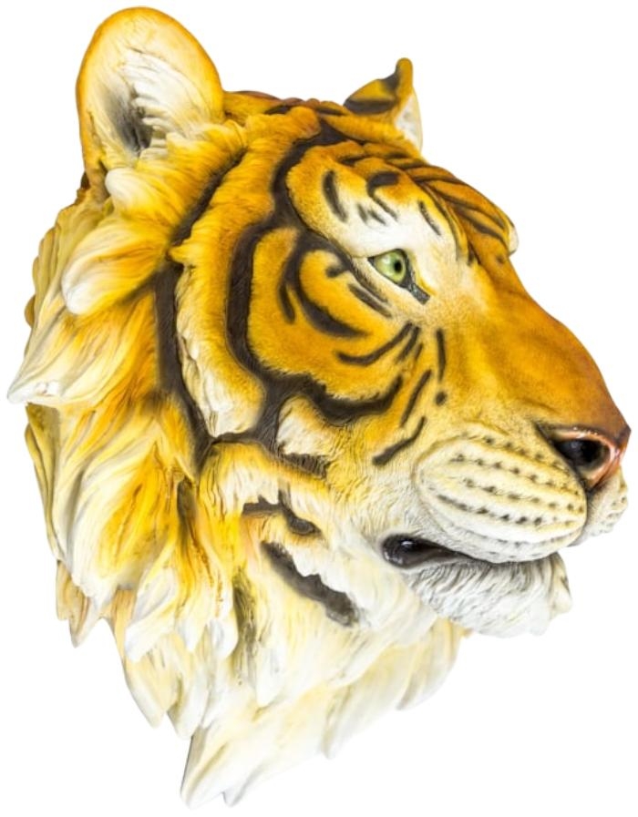 Product photograph of Large Tiger Wall Head from Choice Furniture Superstore.