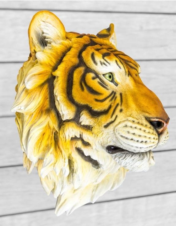 Product photograph of Large Tiger Wall Head from Choice Furniture Superstore.