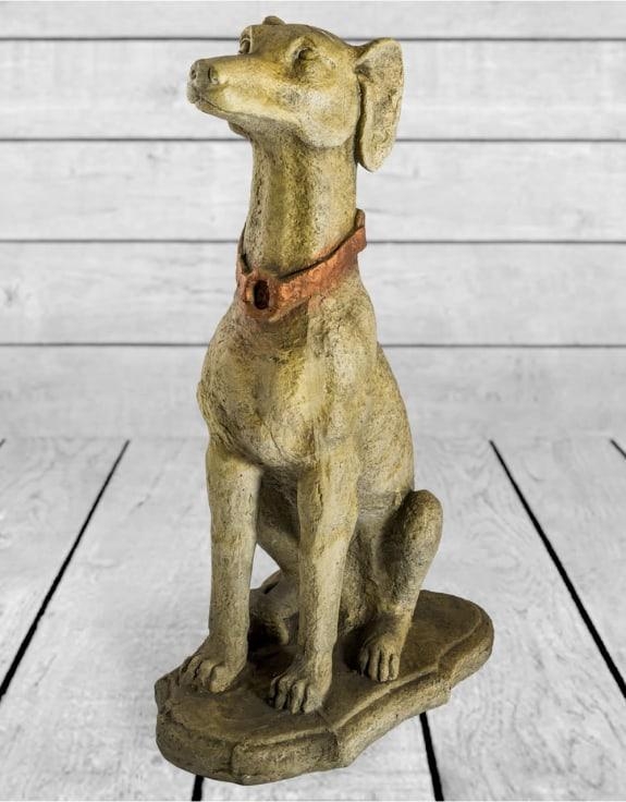 Product photograph of Extra Large Dog Statue from Choice Furniture Superstore.