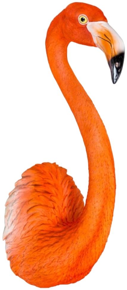 Product photograph of Large Flamingo Wall Head from Choice Furniture Superstore.