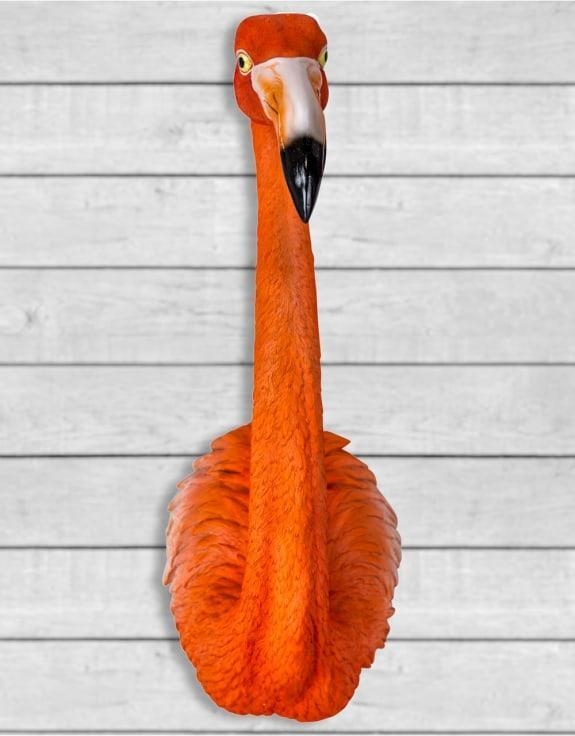 Product photograph of Large Flamingo Wall Head from Choice Furniture Superstore.