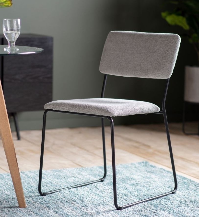 Product photograph of Clearance - Chalkwell Light Grey Dining Chair Sold In Pairs - D510 from Choice Furniture Superstore.