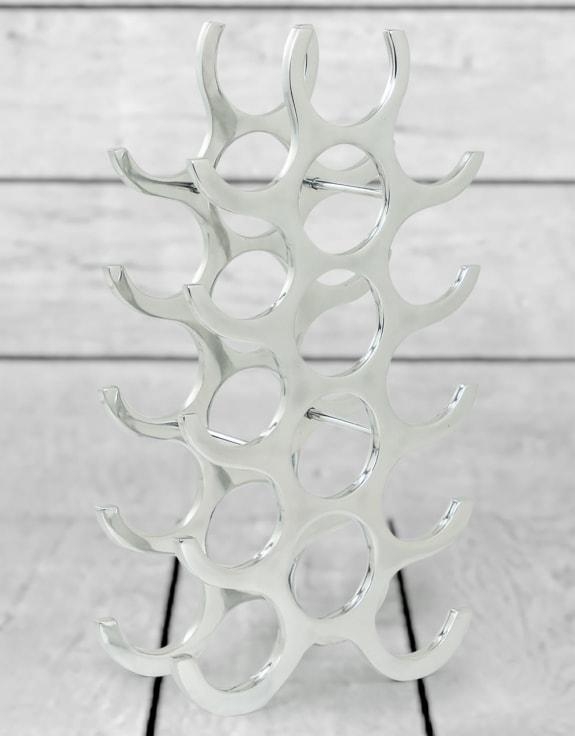 Product photograph of 15 Bottle Wine Rack from Choice Furniture Superstore.