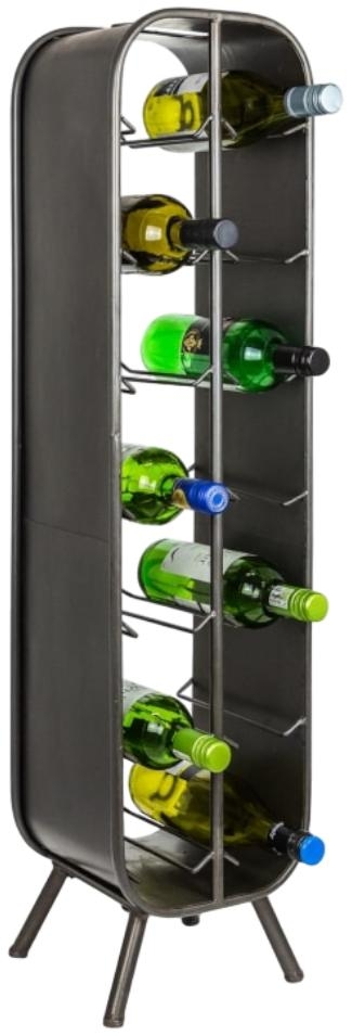 Product photograph of Camden Industrial Large 14 Bottle Wine Rack from Choice Furniture Superstore.