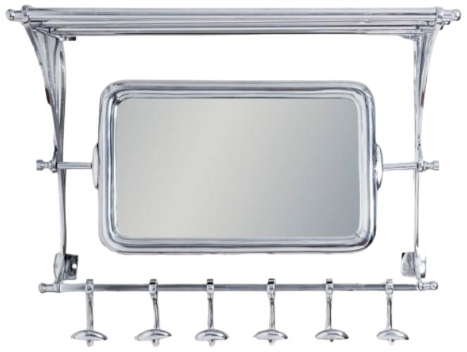 Product photograph of Luggage Rack With Mirror And Hooks from Choice Furniture Superstore.