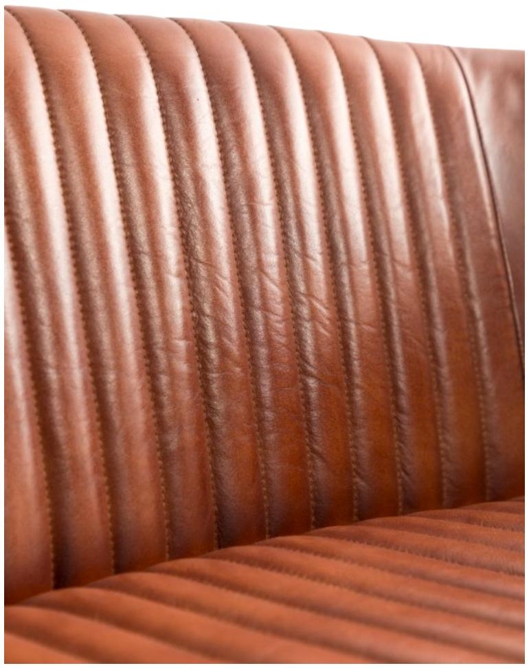 Product photograph of Industrial Vintage 2-seater Sofa from Choice Furniture Superstore.