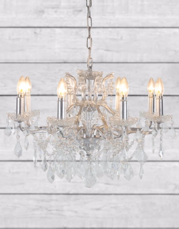 Product photograph of 8 Branch French Chandelier from Choice Furniture Superstore.