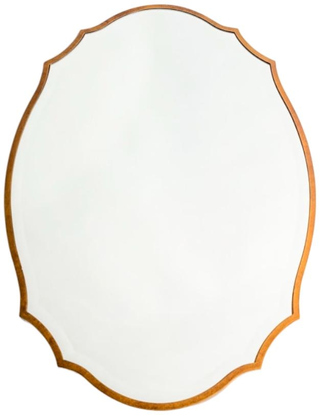 Product photograph of Antique Gold Frame Bevel Mirror - 51cm X 76cm from Choice Furniture Superstore.