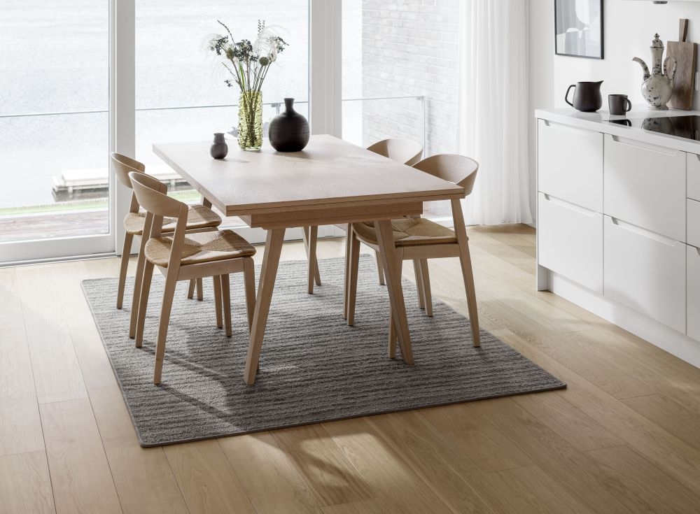 Product photograph of Skovby Sm126 6 To 10 Seater Pull-out Extending Dining Table from Choice Furniture Superstore.