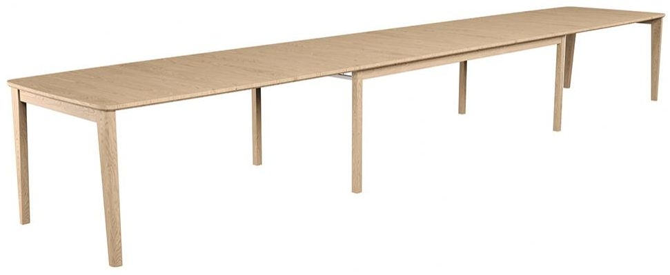 Product photograph of Skovby Sm108 10 To 22 Seater Extending Dining Table from Choice Furniture Superstore.