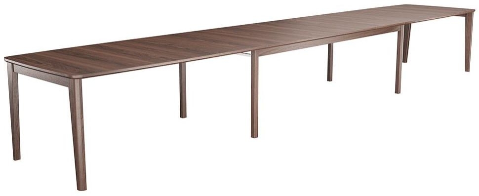 Product photograph of Skovby Sm108 10 To 22 Seater Extending Dining Table from Choice Furniture Superstore.