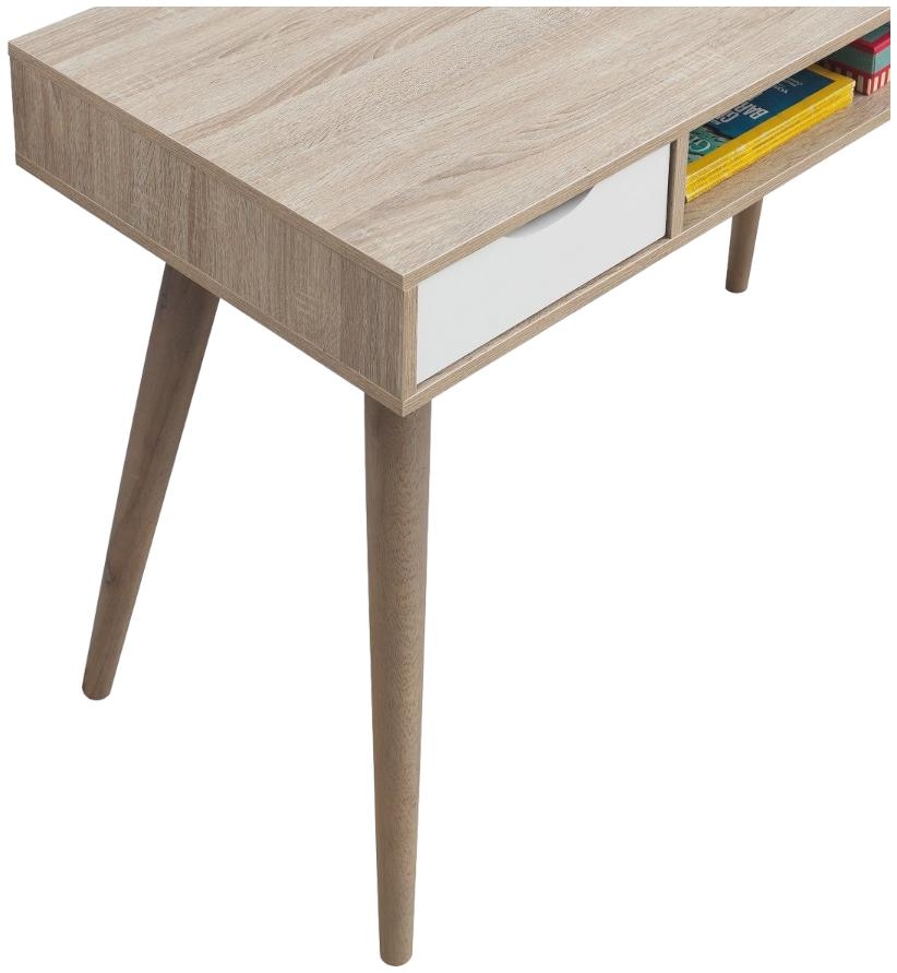 Product photograph of Alford 2 Drawer Desk from Choice Furniture Superstore.