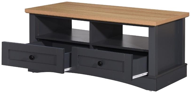 Product photograph of Carden 2 Drawer Coffee Table from Choice Furniture Superstore.