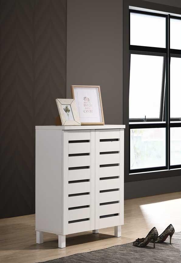 Product photograph of Essentials 2 Door Shoe Cabinet from Choice Furniture Superstore.