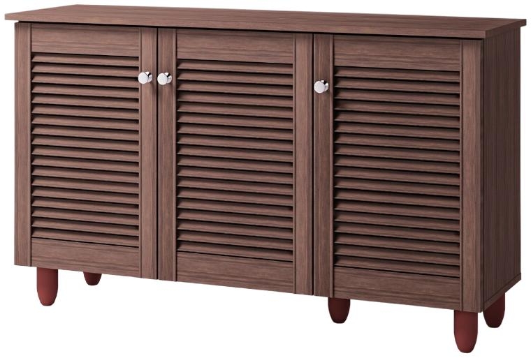 Product photograph of Essentials 3 Door 15 Pairs Shoe Cabinet from Choice Furniture Superstore.