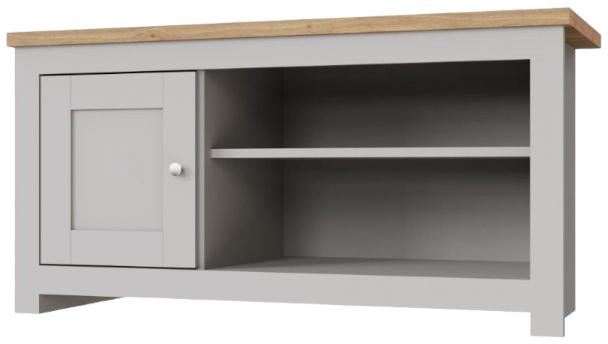 Product photograph of Lisbon 1 Door Tv Unit from Choice Furniture Superstore.