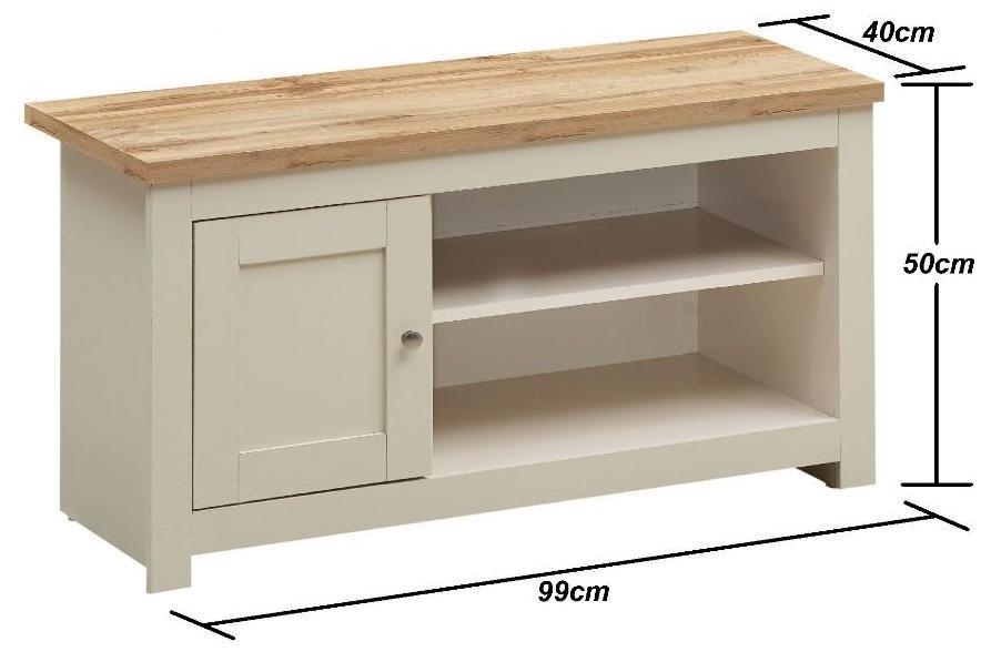 Product photograph of Lisbon 1 Door Tv Unit from Choice Furniture Superstore.