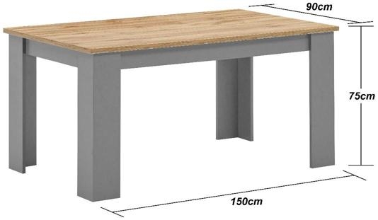 Product photograph of Lisbon 6 Seater Dining Table Set With 2 Benches from Choice Furniture Superstore.