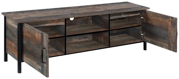 Product photograph of Willow Dark Oak 2 Door Tv Stand from Choice Furniture Superstore.
