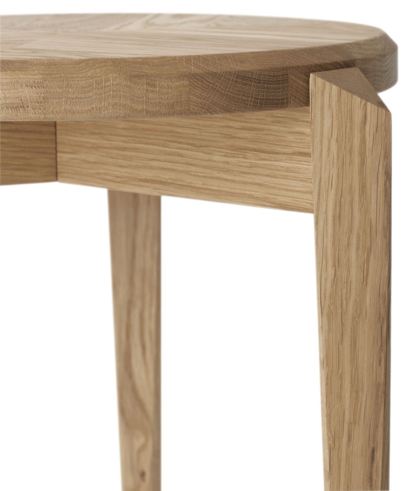 Product photograph of Skovby Sm840 Round Stool from Choice Furniture Superstore.