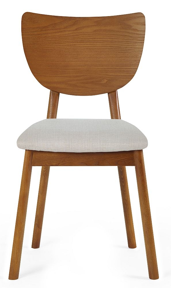 Product photograph of 2 X Lowry Cherry Wood Retro Style Dining Chair from Choice Furniture Superstore.