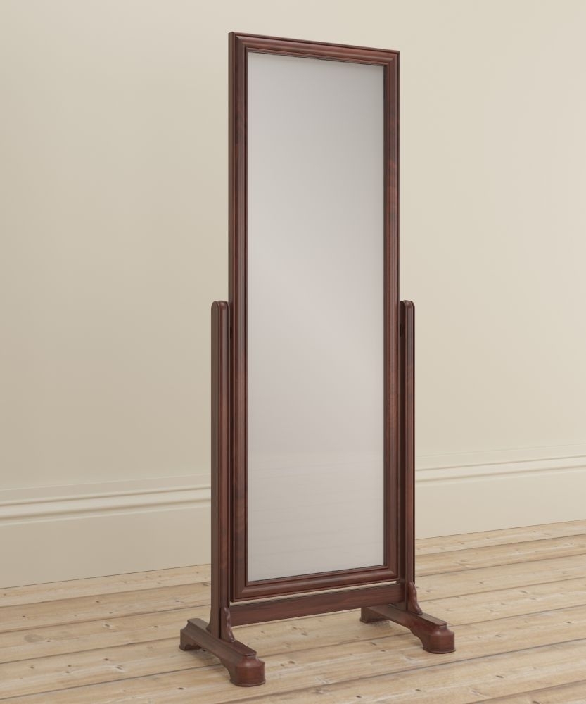 Product photograph of Clearance - Willis And Gambier Antoinette Rectangular Cheval Mirror - D631 from Choice Furniture Superstore.