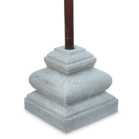 Product photograph of Bali Parasol Base Large Terrazzo Grey from Choice Furniture Superstore.