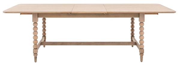 Product photograph of Artisan Natural 8 Seater Extending Dining Table from Choice Furniture Superstore.