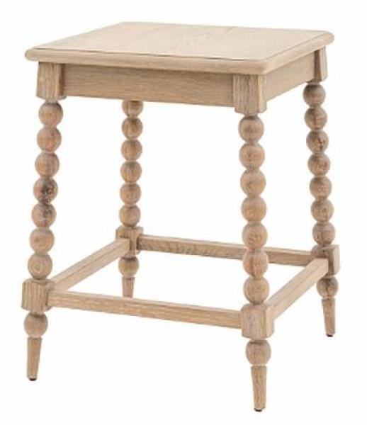 Product photograph of Arbela Natural Square Side Table from Choice Furniture Superstore.