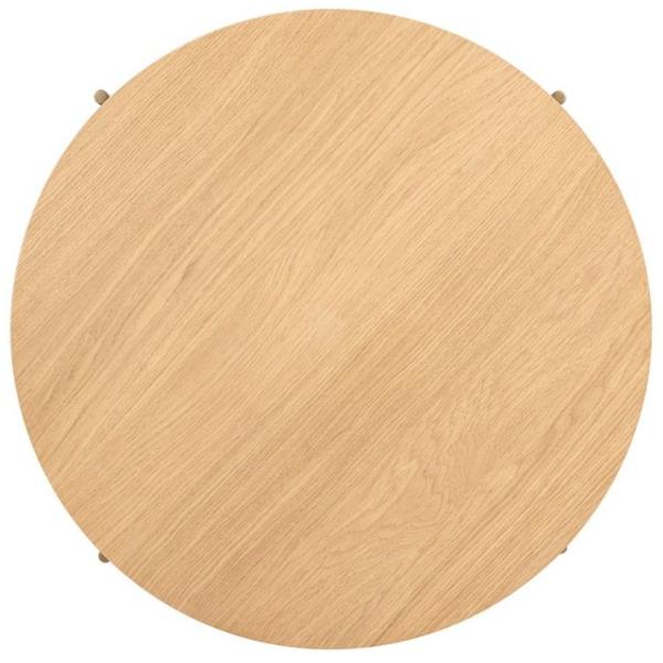 Product photograph of Belfort Oak Fluted Round Coffee Table from Choice Furniture Superstore.