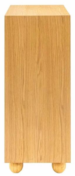 Product photograph of Geo Natural 2 Door Cupboard from Choice Furniture Superstore.
