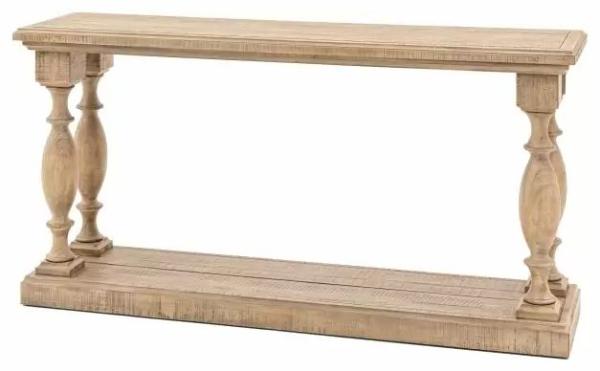 Product photograph of Vancouver Natural Console Table from Choice Furniture Superstore.