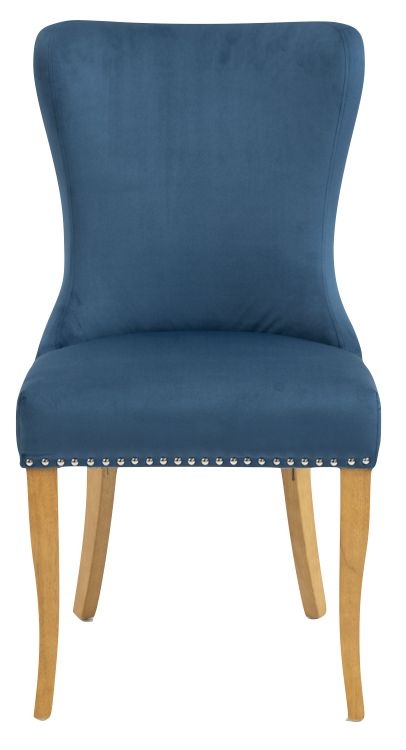 Product photograph of Ashley Steel Grey Dining Chair Sold In Pairs from Choice Furniture Superstore.
