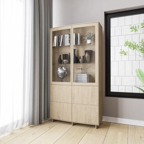 Product photograph of Skovby Sm410 Display Cabinet from Choice Furniture Superstore.
