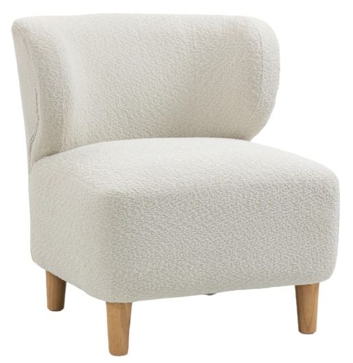 Product photograph of Josie Fabric Accent Chair - Comes In Grey White And Moss Options from Choice Furniture Superstore.