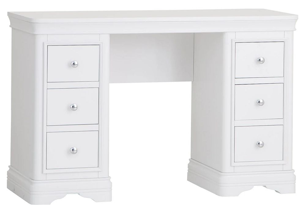 Product photograph of Selden White Dressing Table from Choice Furniture Superstore.