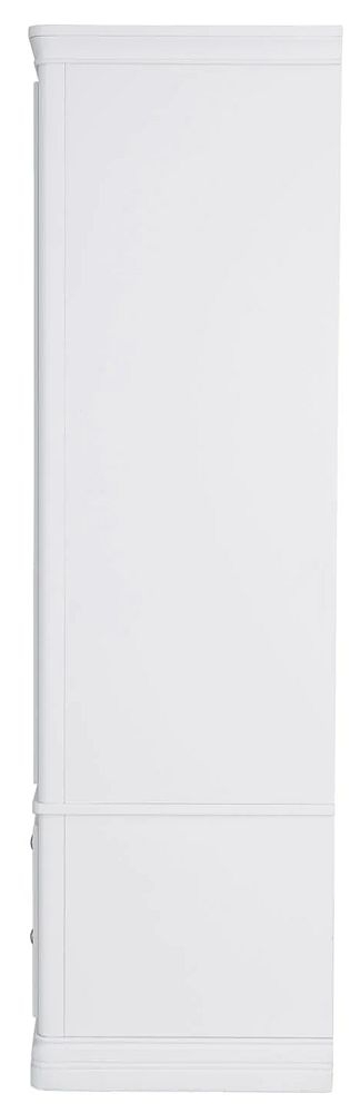 Product photograph of Selden White 2 Door 3 Drawer Combi Wardrobe from Choice Furniture Superstore.