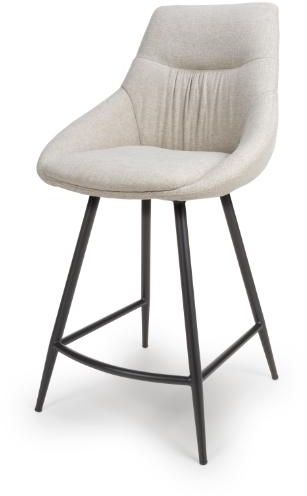 Product photograph of Boden Natural Easy Clean Fabric Counter Chair Sold In Pairs from Choice Furniture Superstore.