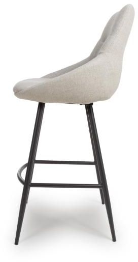Product photograph of Boden Natural Easy Clean Fabric Bar Chair Sold In Pairs from Choice Furniture Superstore.