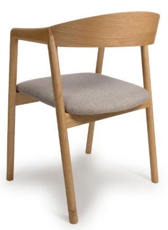 Product photograph of Anders Oak Dining Chair Sold In Pairs from Choice Furniture Superstore.